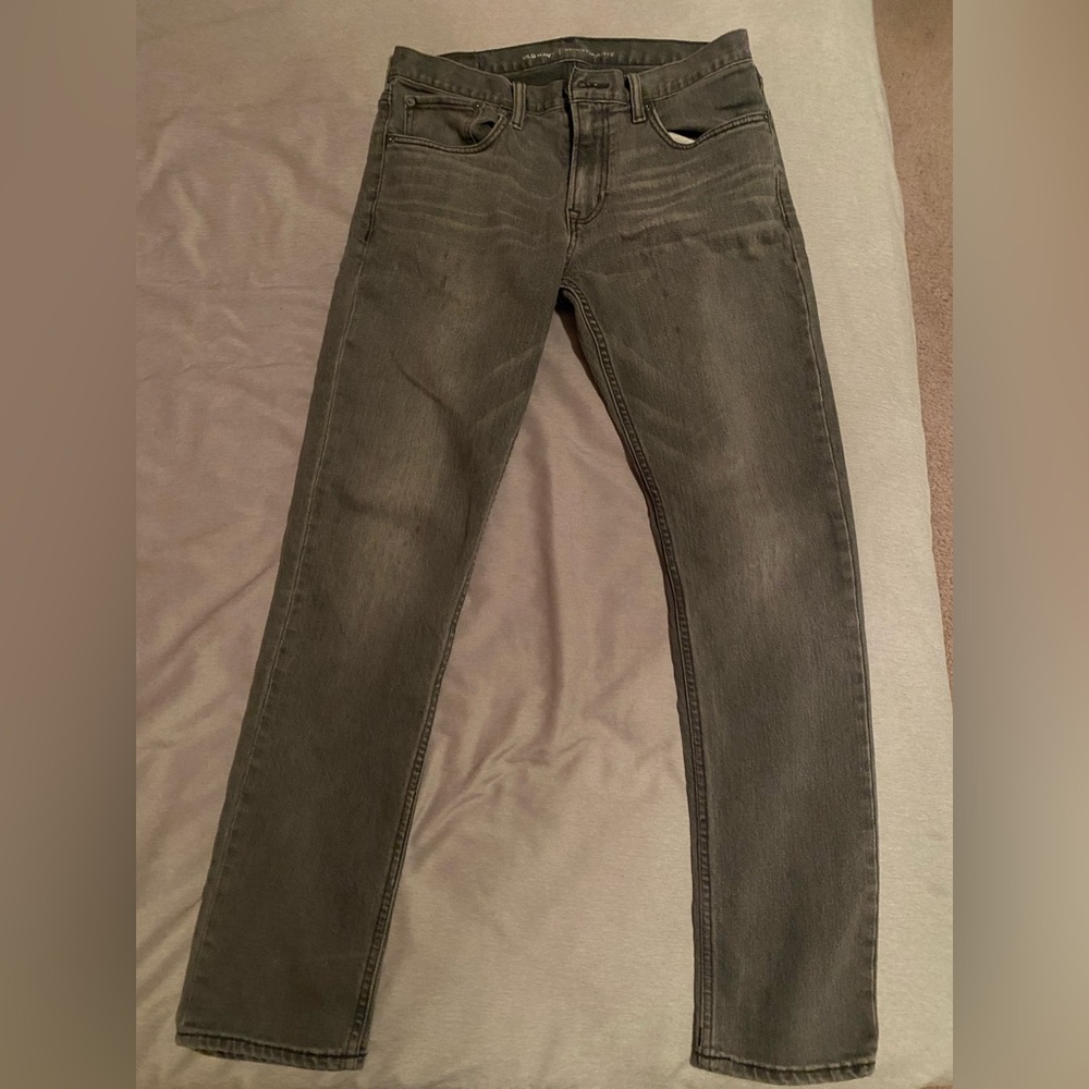 Old navy grey jeans, stretchy and comfortable